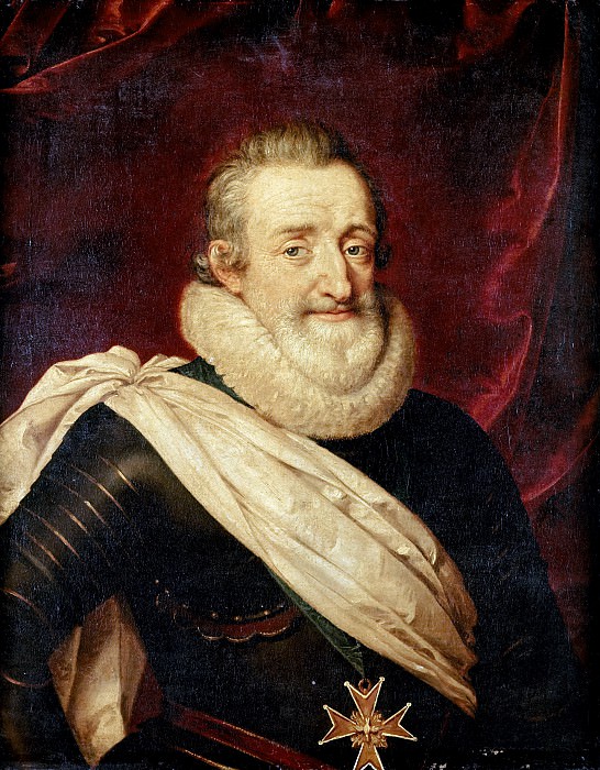 School of Frans Pourbus the younger -- Henry IV, King of France and Navarre , Château de Versailles