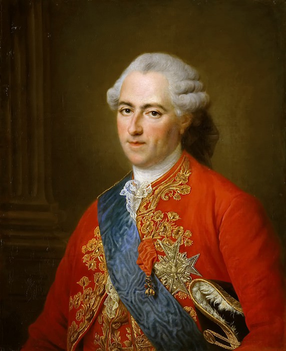 Франсуа-Юбер Друэ -- Людовик XV , король Франции и Наварры, Версальский дворец