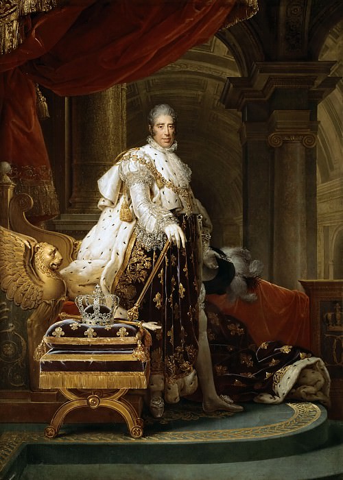 Франсуа Жерар -- Карл X, Король Франции, Версальский дворец