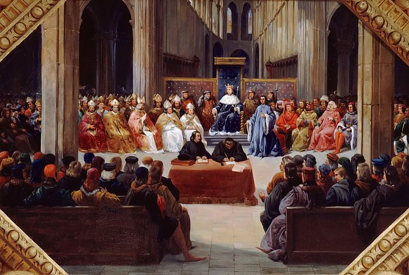 Jean Alaux -- Meeting of the Estates-General in Paris, April 10, 1302 , Château de Versailles