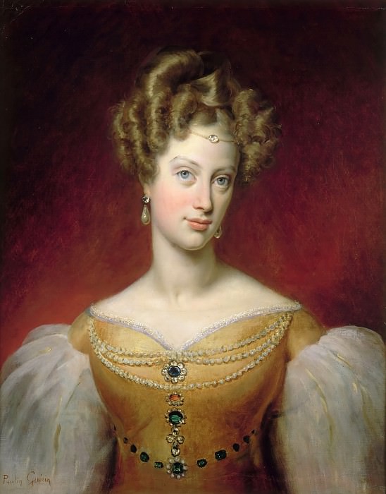 Герен, Полен – Мария-Каролина, принцесса Бурбон-Сисиль, герцогиня де Берри, Версальский дворец