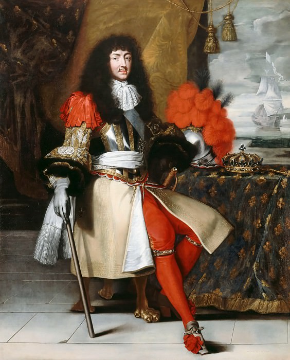 After Claude Lefebvre -- Louis XIV, King of France and Navarre, Château de Versailles