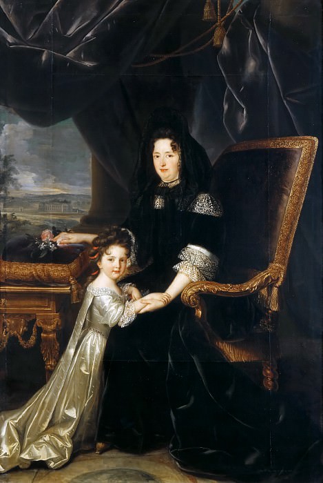Луи Элль -- Франсуаза д’Обинье , маркиза Ментенон, Версальский дворец