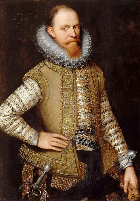 Михиль Янс ван Миревельд -- Мориц Нассауский , принц оранский, штатгальтер Нидерландов, Версальский дворец