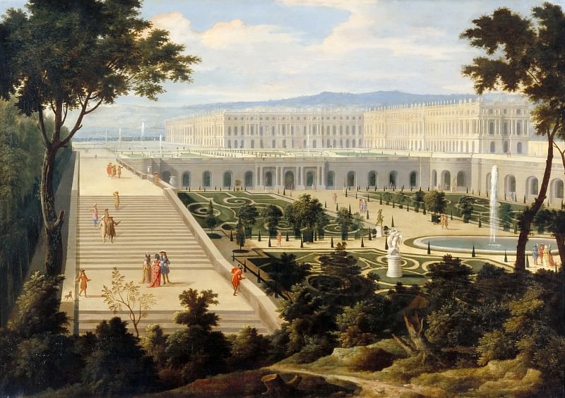 Attributed to Jean-Baptiste Martin the elder -- The Orangerie at Versailles, Château de Versailles