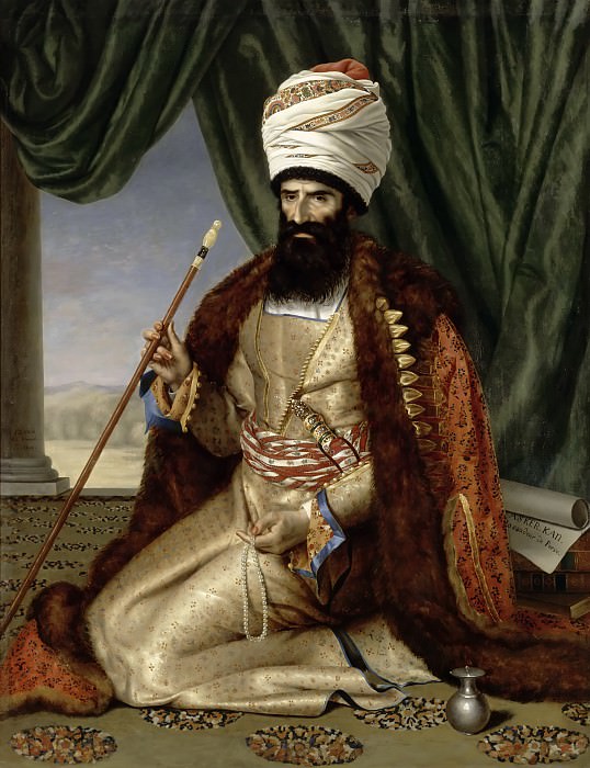 Сезарина-Анриетта-Флора Давен -- Аскер-Хан, персидский посол в Париже, 1808, Версальский дворец