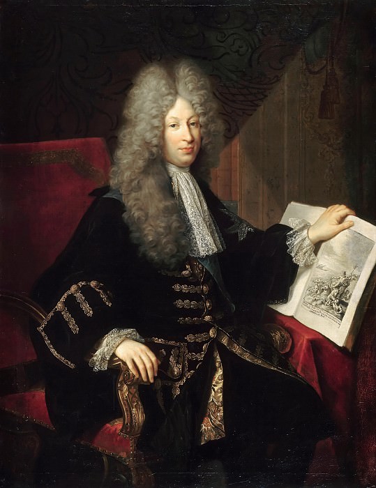 Robert Levrac-Tournières -- Jérôme Phélypeaux, Comte de Pontchartrain, Chancellor of France , Château de Versailles