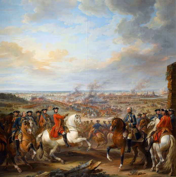Pierre Lenfant -- Battle of Fontenoy, 11 May 1745, Château de Versailles