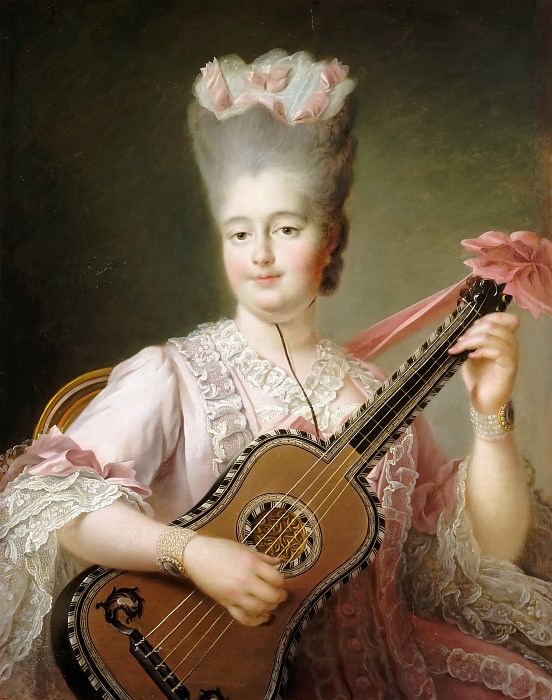 François Hubert Drouais -- Marie-Clotilde-Xaviere of France, called Madame Clotilde, Queen of Sardinia , Château de Versailles