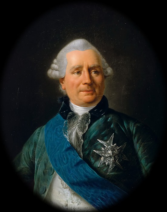 Антуан-Франсуа Калле -- Шарль Гравье, граф де Верженн, министр иностранных дел в царствование Людовика XVI, Версальский дворец