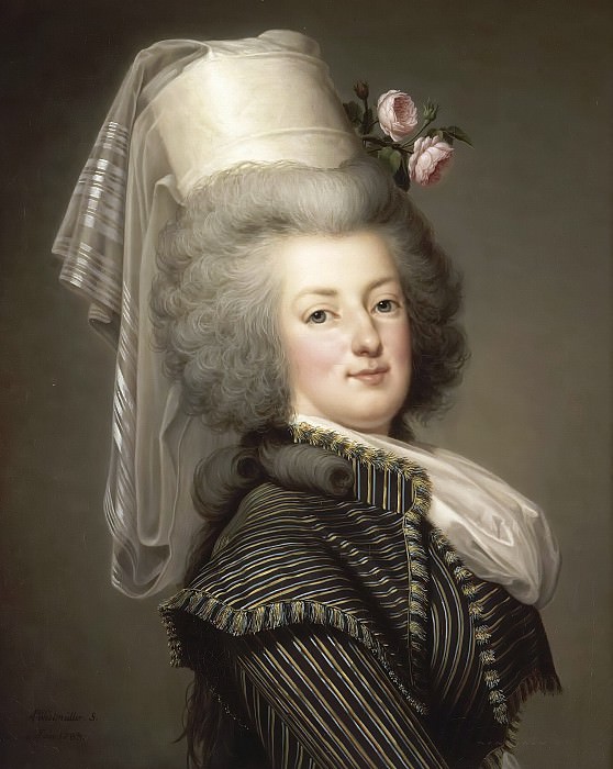 Адольф Ульрих Вертмюллер -- Мария-Антуанетта, королева Франции, Версальский дворец