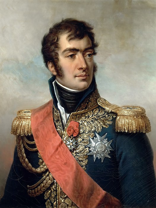 Paulin Guérin -- Auguste Frédéric Louis Viesse de Marmont, duke of Ragusa, Marshal of France, seen in his uniform under the Restoration, Château de Versailles