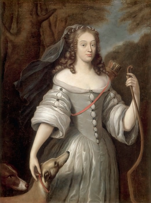 Claude Lefebvre -- Louise-Françoise de La Baume Le Blanc, Duchesse de La Vallière et de Vaujours, Portrayed as Diana, Château de Versailles