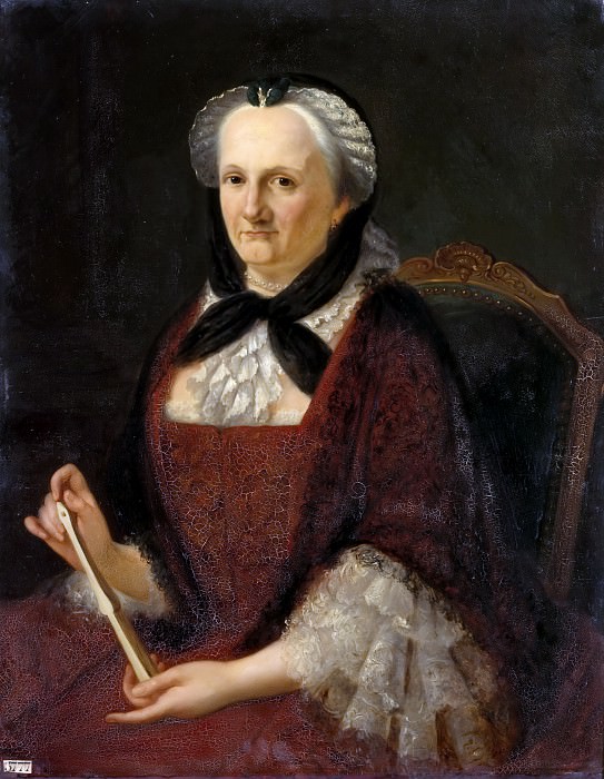 Amélie Cordelier de la Noue -- Madame Geoffrin , Château de Versailles