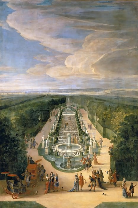 Жан-Батист Мартен -- Античная галерея в Версале, Версальский дворец