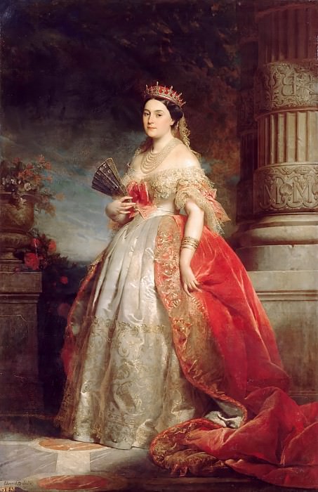 Edouard Dubufe -- Mathilde-Laetitia-Wilhelmine Bonaparte, called Princess Mathilde , Château de Versailles