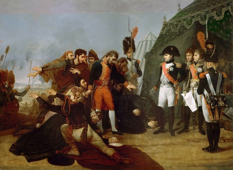 Antoine-Jean Gros -- Capitulation of Madrid, 4 December 1808, Château de Versailles