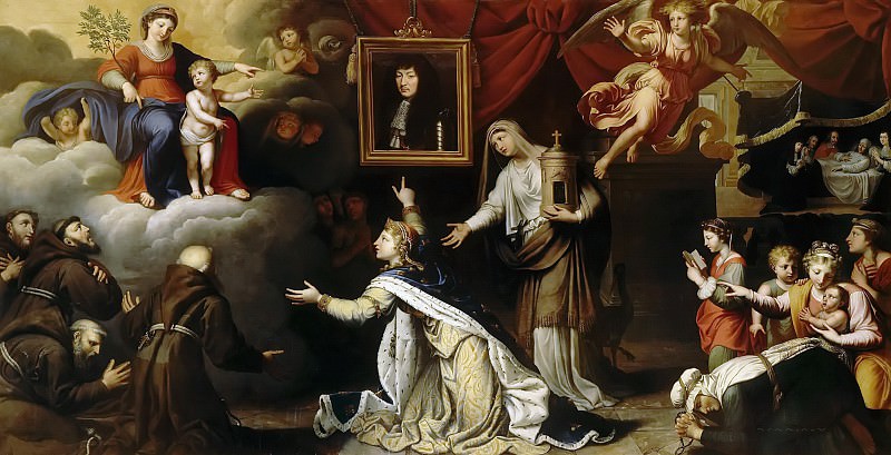 Николя Миньяр -- Ex-voto Людовика XIV , Версальский дворец