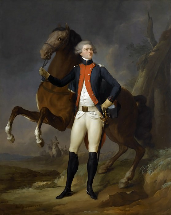 Луи-Леопольд Буальи -- Мари-Жозеф-Ив-Жильбер дю Мортье, маркиз де Ла Файетт, 1788, Версальский дворец