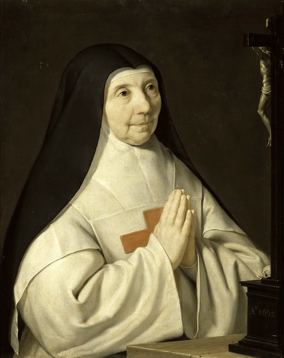 Champaigne , Philippe -- Jeanne-Catherine-Agnès Arnauld, abbesse de Port-Royal, Château de Versailles