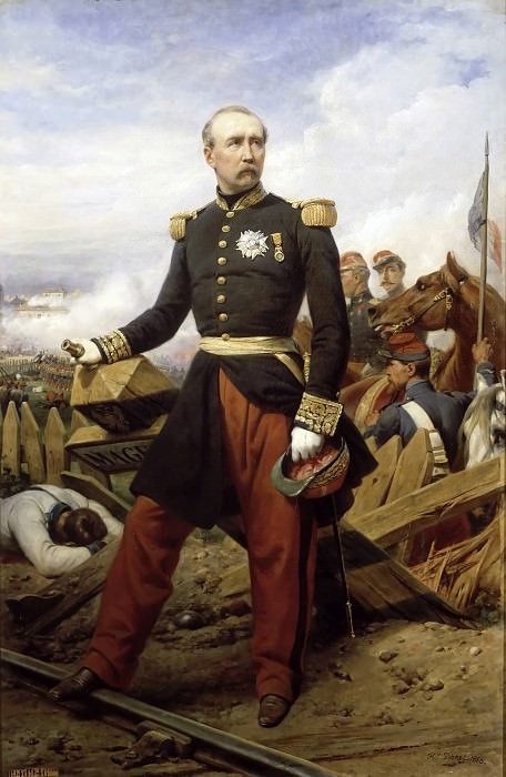 Орас Верне -- Патрис де Мак-Магон, президент республики, Версальский дворец