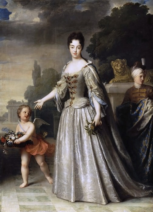 Жан-Батист Сантерр -- Мария-Аделаида Савойская, герцогиня Бургундская, Версальский дворец