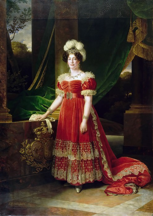 Александр-Франсуа Каминад -- Мария-Тереза-Шарлотта Французская, герцогиня Ангулемская, Версальский дворец