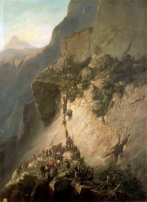 Жиро, Себастьен Шарль -- Взятие форта Фотахуа на таити 17 декабря 1846 года, Версальский дворец