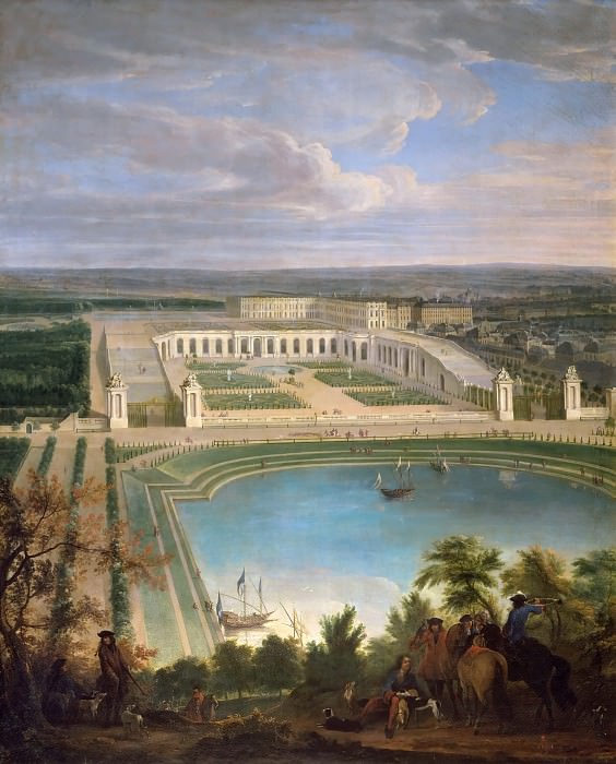 Жан-Батист Мартен -- Оранжерея в Версале, Версальский дворец