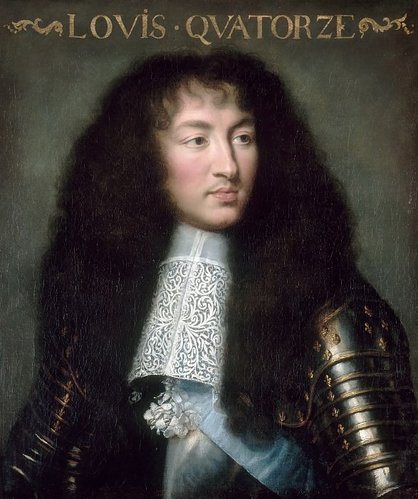 Лебрен, Шарль – Портрет Людовика XIV, короля Франции и Наварры, Версальский дворец