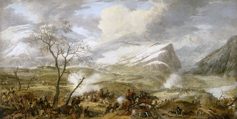 Louis Albert Guislain Baclère d’Albe -- Bataille de Rivoli, 14 janvier 1797, Château de Versailles