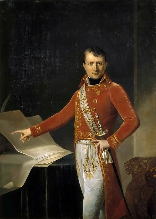 Anne-Louis Girodet de Roucy-Trioson -- Napoleon Bonaparte, Premier Consul , Château de Versailles
