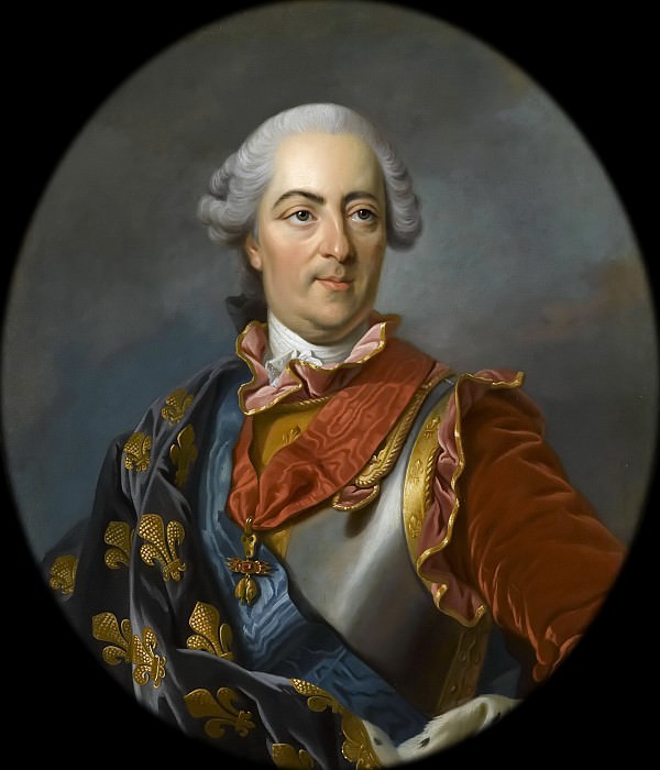 Луи-Мишель ван Ло -- Король Франции Людовик XV, Версальский дворец