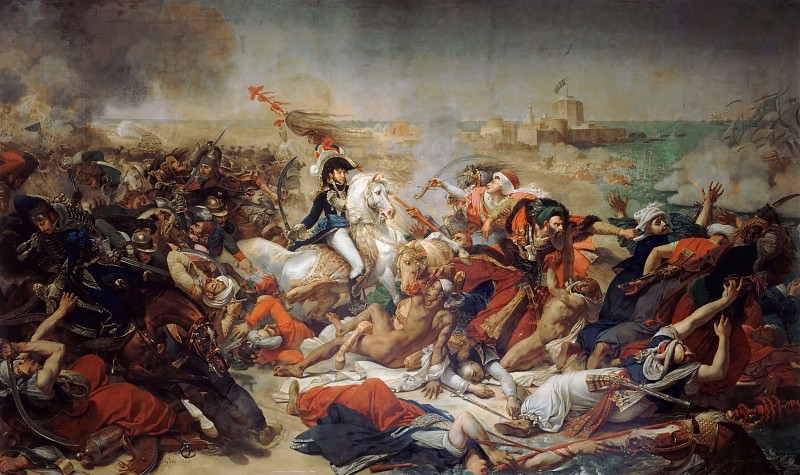 Antoine-Jean Gros -- Bataille d Aboukir, 25 juillet 1799, Château de Versailles