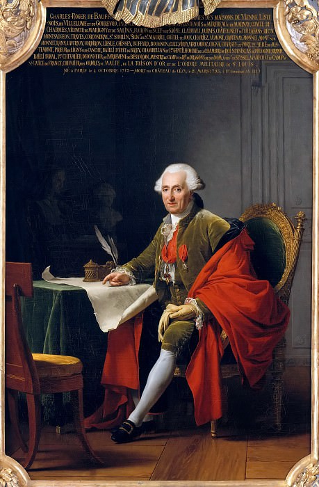Adélaïde Labille-Guiard -- Charles-Roger, Prince de Bauffremont, Château de Versailles