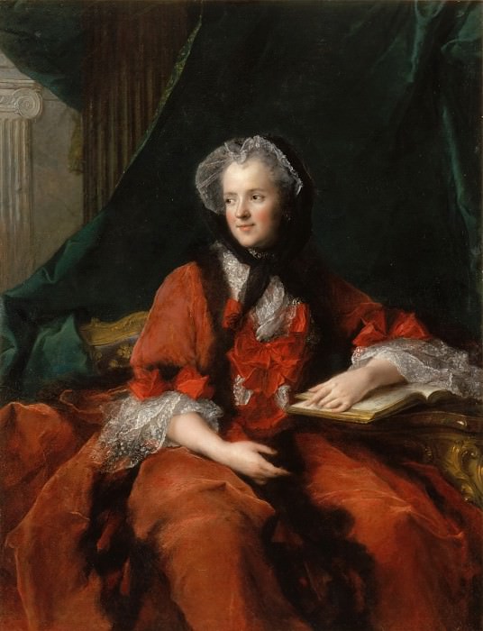 Жан-Марк Наттье -- Мария Лещинская, королева Франции , Версальский дворец