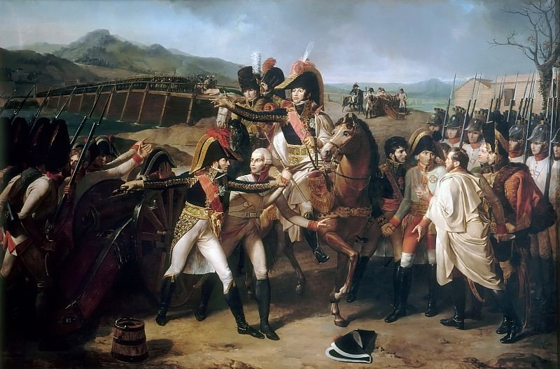 Гийом Летьер -- Неожиданное нападение на мосту через Дунай 14 декабря 1805 года, Версальский дворец