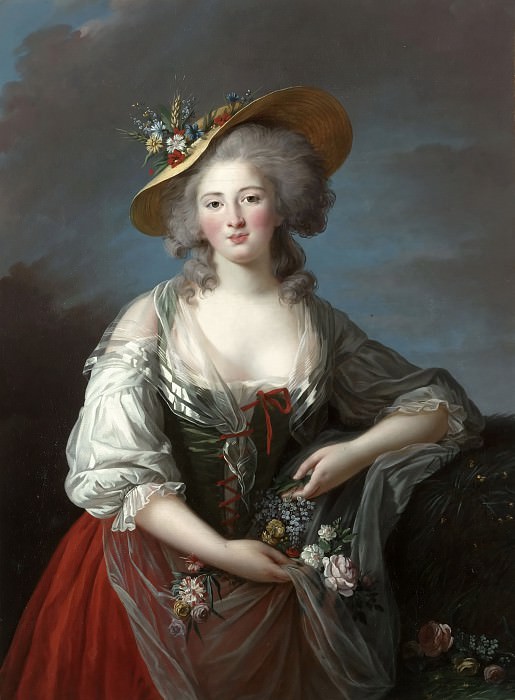 Элизабет-Луиза Виже-Лебрен -- Елизавета Французская, Версальский дворец