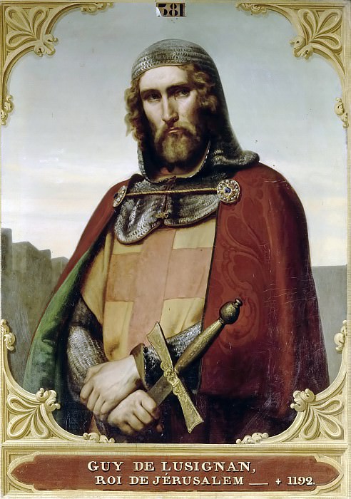 François Eduard Picot -- Guy de Lusignan, King of Jerusalem and Cyprus , Château de Versailles