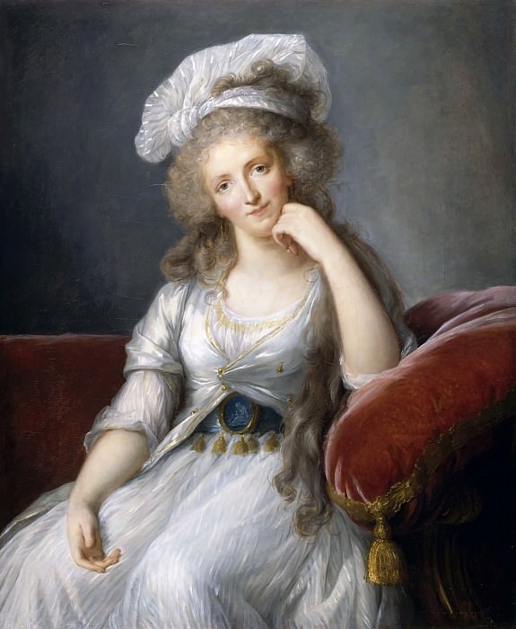 Vigée-Lebrun, Elisabeth-Louise -- Louise-Marie-Adélaïde de Bourbon-Penthièvre, duchesse d’Orléans, Château de Versailles