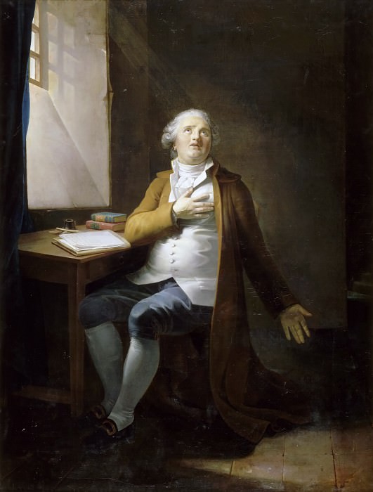 Анри-Пьер Данлу -- Людовик XVI в тюремном заключении, Версальский дворец