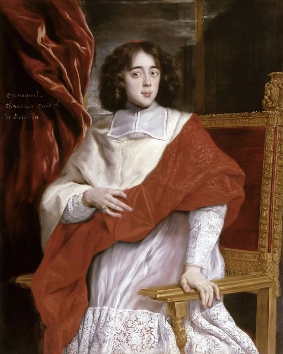 Giovanni Battista Gaulli, Bachichcho -- Emmanuel-Théodose de la Tour d’Auvergne, cardinal de Bouillon , Château de Versailles