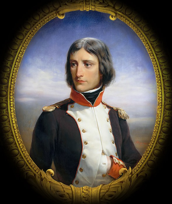 Félix Henri Emmanuel Philippoteaux -- Napoleon Bonaparte, Lieutenant-Colonel of the 1st Battalion of Corsica in 1792 , Château de Versailles