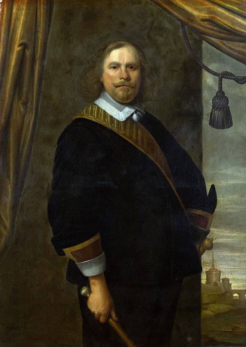 Cesar van Everdingen – Portrait of a Dutch Commander, Part 1 National Gallery UK