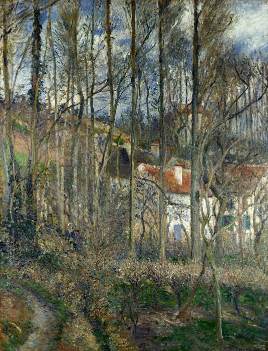 Camille Pissarro – The Cote des Boeufs at LHermitage, Part 1 National Gallery UK