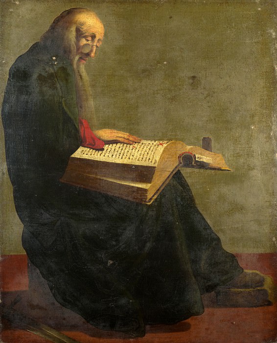 Якоб де Гейн III – Святой Павел, сидящий за чтением, Часть 1 Национальная галерея