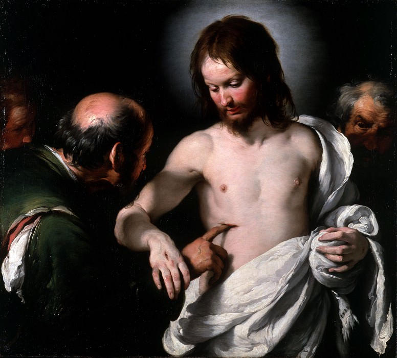 Bernardo Strozzi – The Incredulity of Saint Thomas, Part 1 National Gallery UK