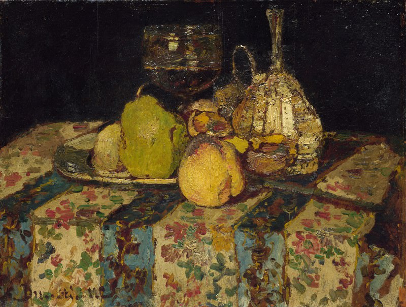 Adolphe Monticelli – Still Life – Fruit, Part 1 National Gallery UK