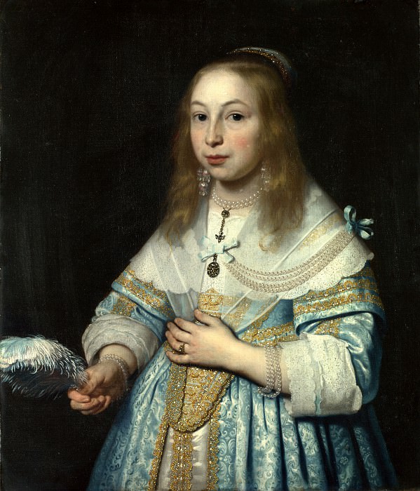 Bartholomeus van der Helst – Portrait of a Girl, Part 1 National Gallery UK