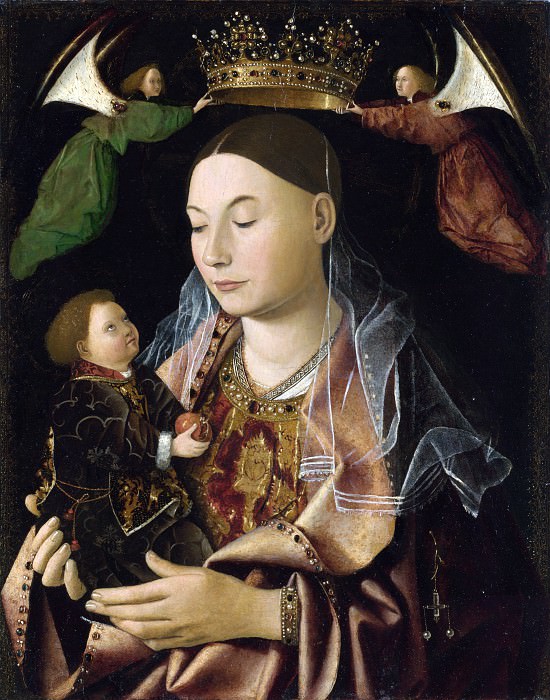 Антонелло да Мессина – Мадонна с Младенцем, Часть 1 Национальная галерея